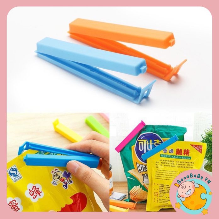 Kẹp Miệng Túi Bảo Quản Thực Phẩm Thức Ăn Goodbabyvn Kẹp Miệng Túi Bảo Quản Thực Phẩm Thức Ăn Goodbabyvn