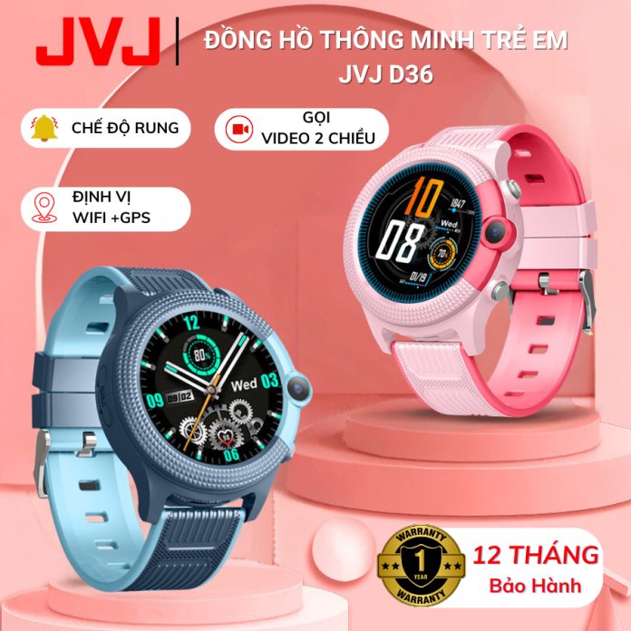 Đồng hồ thông minh trẻ em JVJ D36 D31 Y66 Y63 - Có gọi video hình ảnh, Hỗ trợ tiếng Việt, Kháng nước IP67 - Bảo hành 12T Đồng hồ thông minh trẻ em JVJ D36 D31 Y66 Y63 - Có gọi video hình ảnh, Hỗ trợ tiếng Việt, Kháng nước IP67 - Bảo hành 12T
