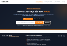 Mẫu Website Hệ Thống Kích Hoạt & Tra Cứu Bảo Hành Điện Tử Novis Chuyên Nghiệp mẫu website bảo hành điện tử - Bảo Hành Điện Tử NOVIS