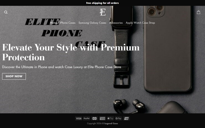 mẫu website bán ốp điện thoại - Super Case Smartphone