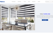 Mẫu Website Thương Hiệu Mành Rèm Cao Cấp Pilano Thiết Kế Sang Trọng Chuẩn SEO mẫu website rèm cửa pilano - Pilano Mành Rèm Cao Cấp